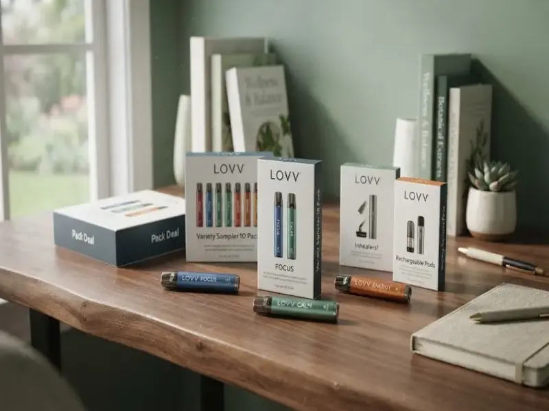 Luvv Labs Vitamin Inhalers Supplements Wellness Kits and Lifestyle Accessories